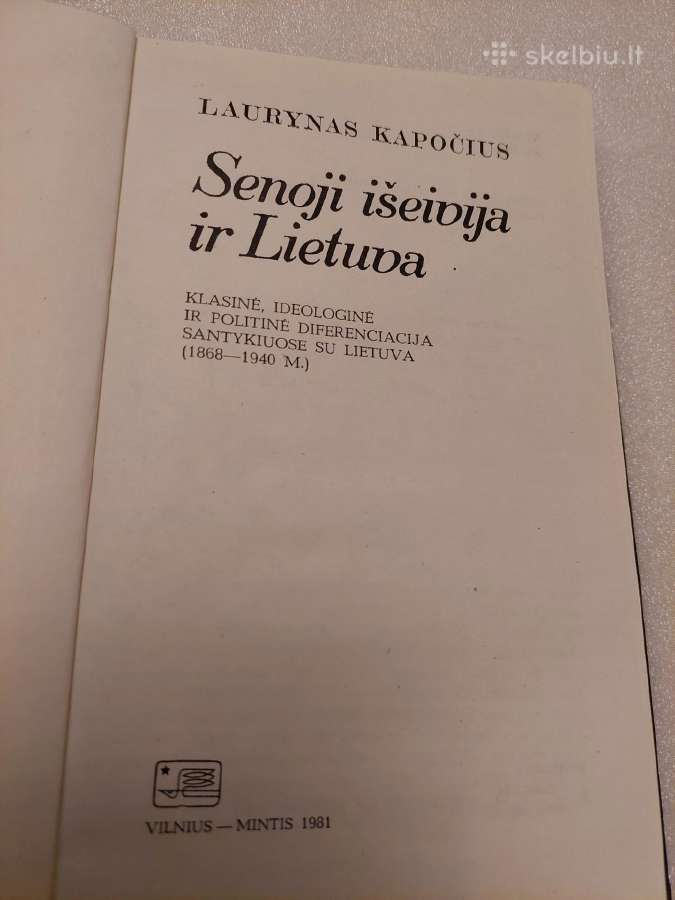 Senoji išeivija ir Lietuva - nuotraukos Nr. 2