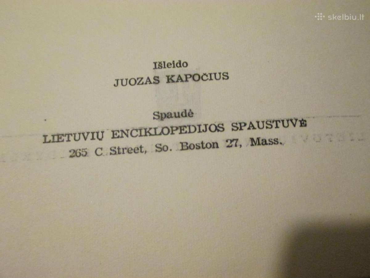 Vincas Krevė - Raštai 6 tomai 1956 m Boston - nuotraukos Nr. 16