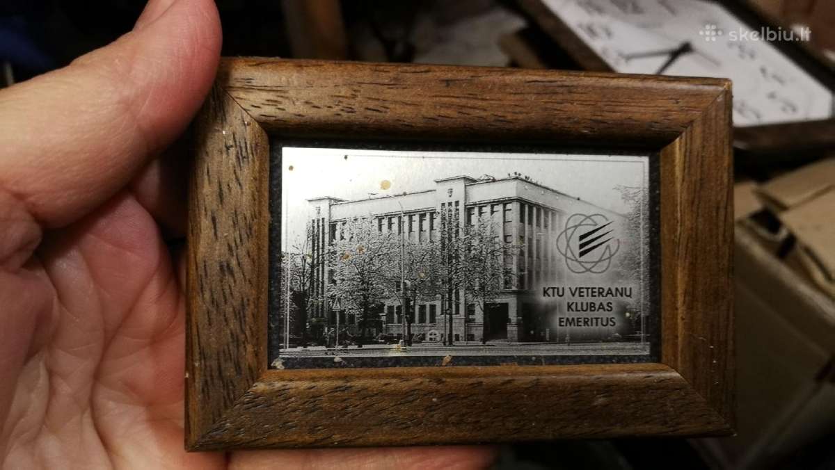 Ktu paveiksliukas suvenyras Ktu veteranai