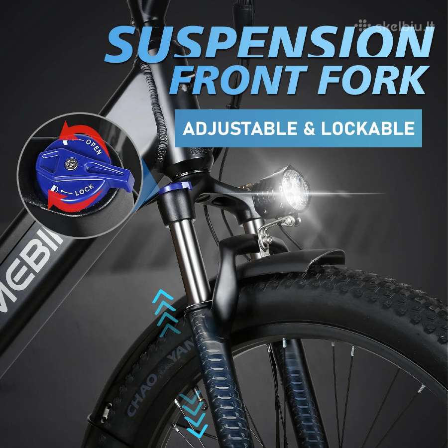 Samebike RS-a01 Plus 750w elektrinis dviratis - nuotraukos Nr. 8
