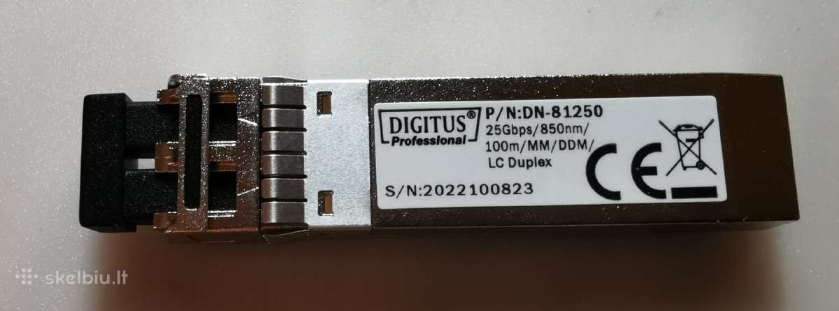 Adapteris Mini Gbic [Sfp] modulis, 25 Gbps, 100 m,