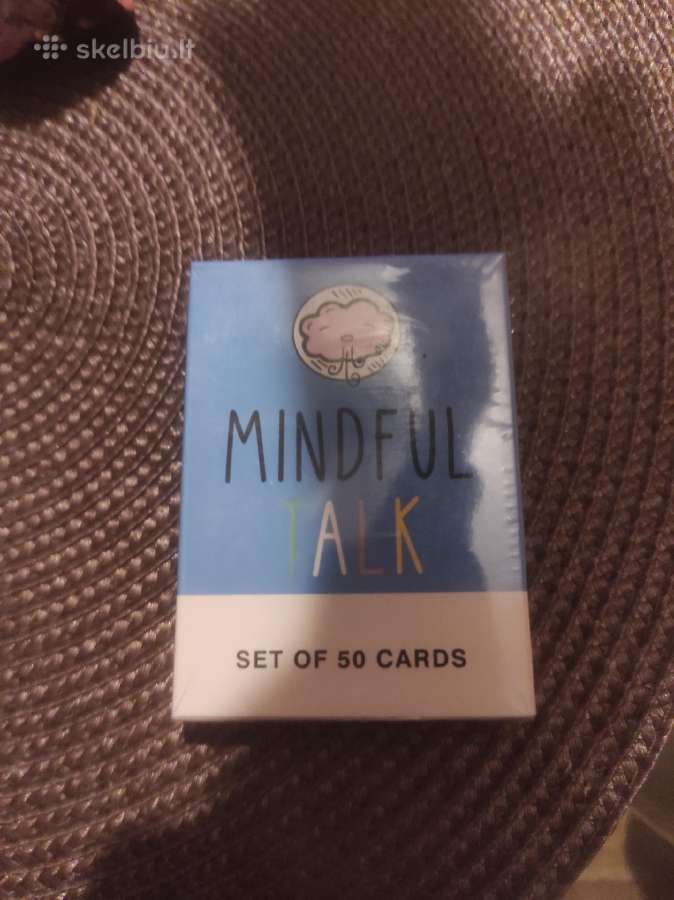 Mind talk, 50 kortelių žaidimas, neišpakuotas