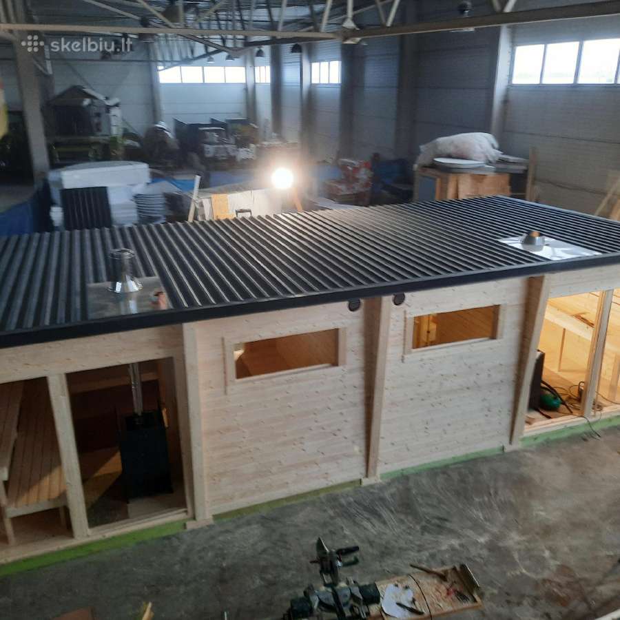 Pirtys iš eglės sienojų - nuotraukos Nr. 28