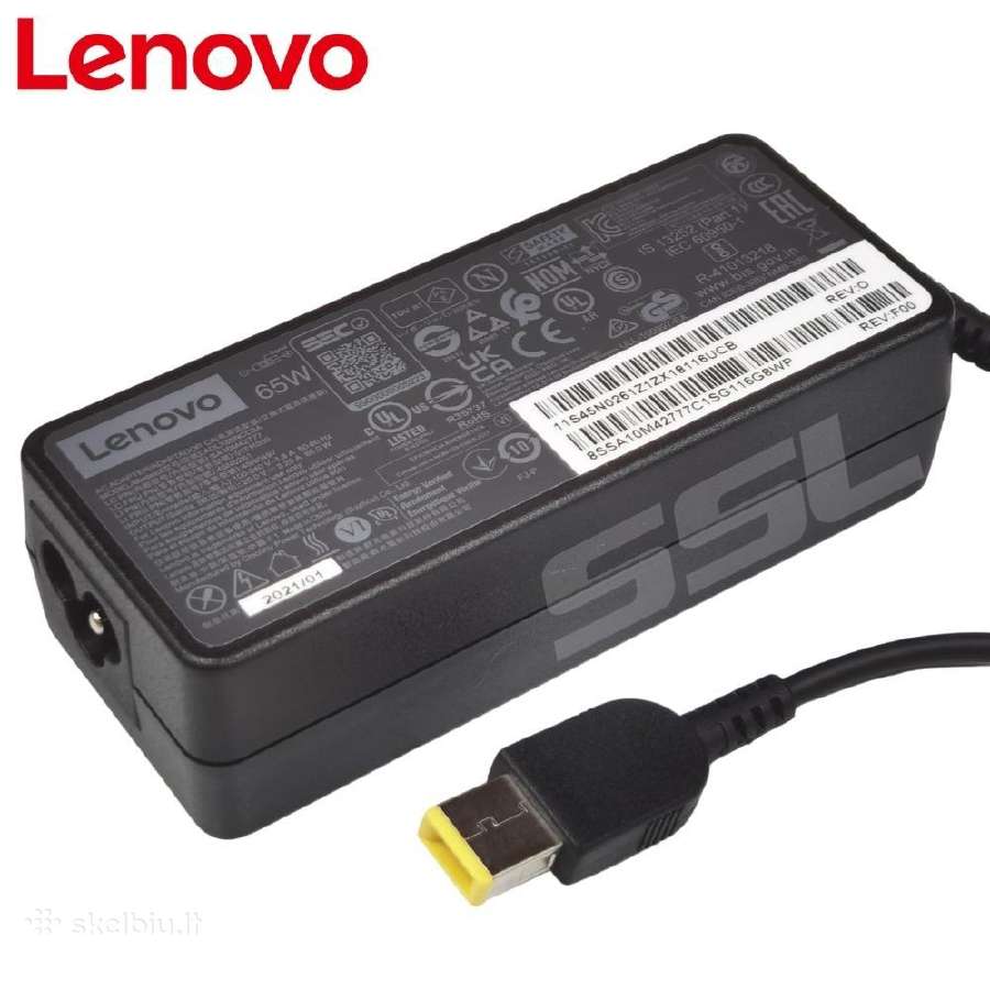 Lenovo 00PC790 Originale Desktop-PC Alimentatore 180 Watt (P2 48cm, P1 22cm) per IdeaCentre 510S-08ISH (90FN) S500 Desktop (10HS), ThinkCentre M900, M710T (10MA/10QK/10R8