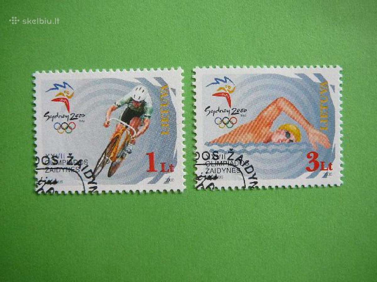 Lietuva 2000 Olimpines antsp. lit735/6a