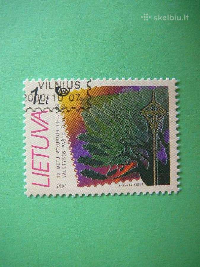 Lietuva 2000 Pastas antsp. lit738a