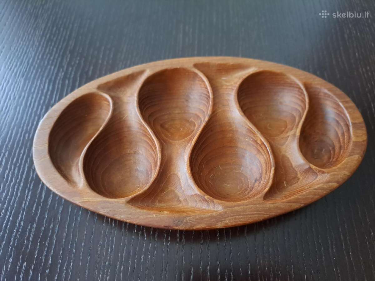 Onikso kiausiniai su dežute dožta iš medžio - nuotraukos Nr. 3