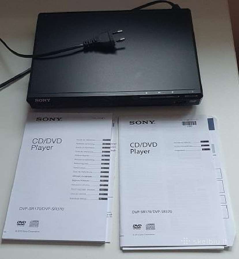 Dvd leistuvas/grotuvas Sony Dvp-sr370