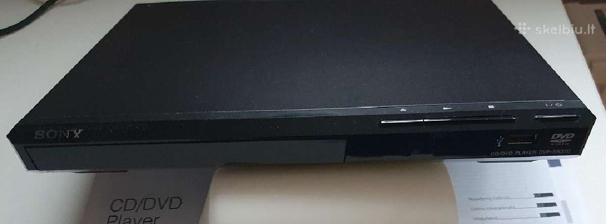Dvd leistuvas/grotuvas Sony Dvp-sr370 - nuotraukos Nr. 2