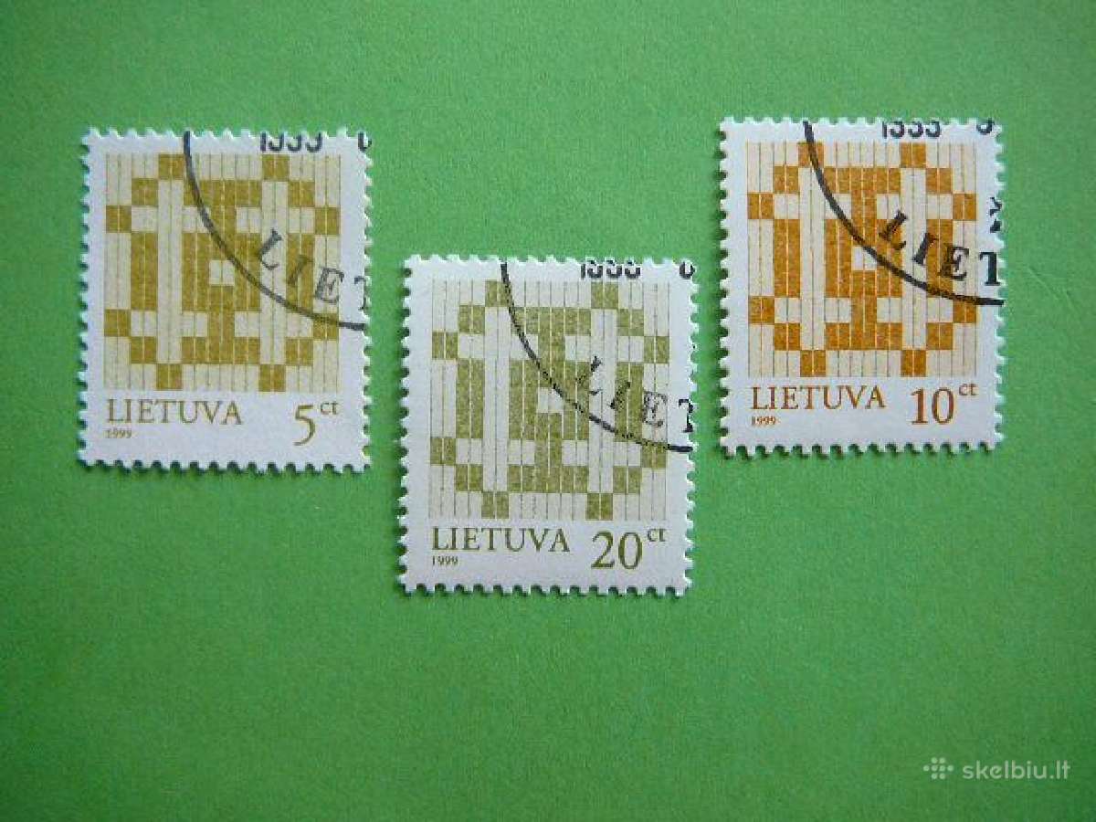 Lietuva 1999 Standartai antsp. lit682/4iia