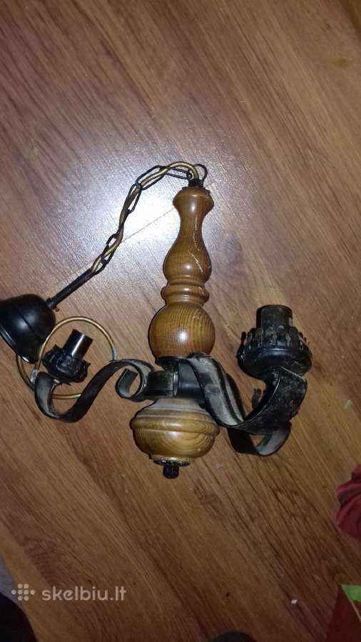 Stalinė lempa šviestuvas liustras liustra - nuotraukos Nr. 7