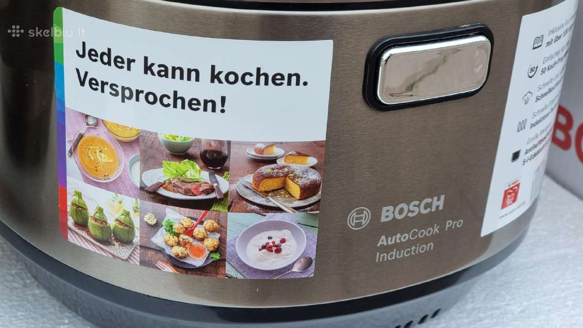 Daugiafunkcinis indukcinis Bosch Muc88b68 De - nuotraukos Nr. 17