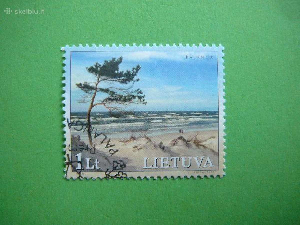 Lietuva 2001 Pajurio gamta antsp. lit766a