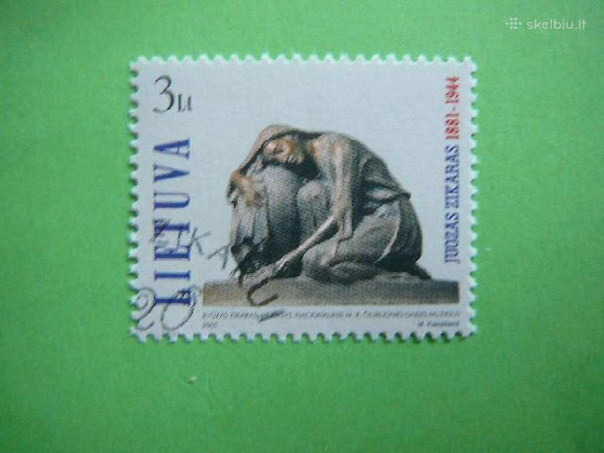 Lietuva 2001 Skulptorius antsp. lit772a