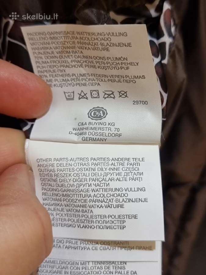 Kokybiškas siltas rudos sp paltukas - nuotraukos Nr. 13