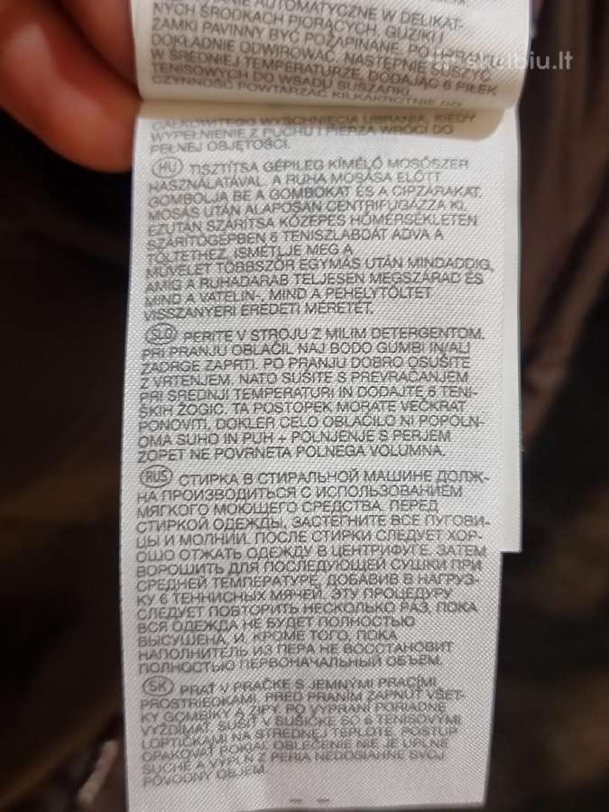 Kokybiškas siltas rudos sp paltukas - nuotraukos Nr. 17