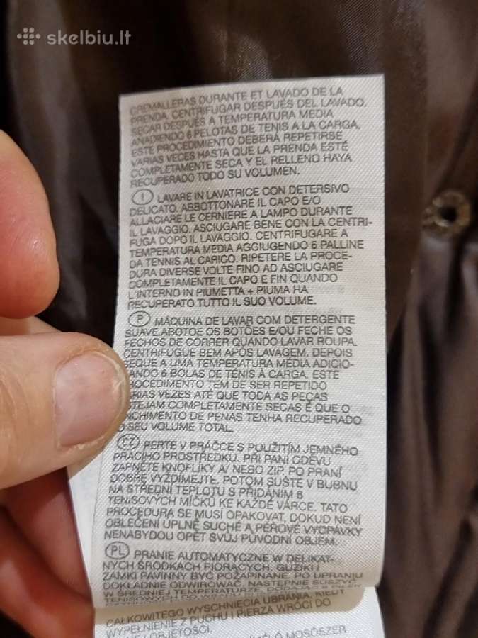 Kokybiškas siltas rudos sp paltukas - nuotraukos Nr. 18