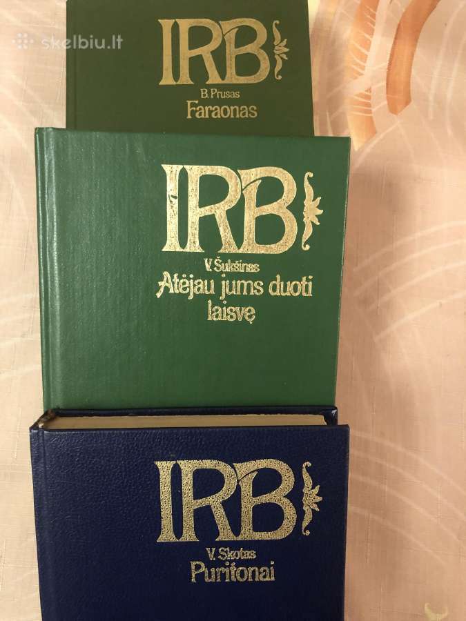 Istorinio romano bibliotekos knygų rinkinys 3vnt