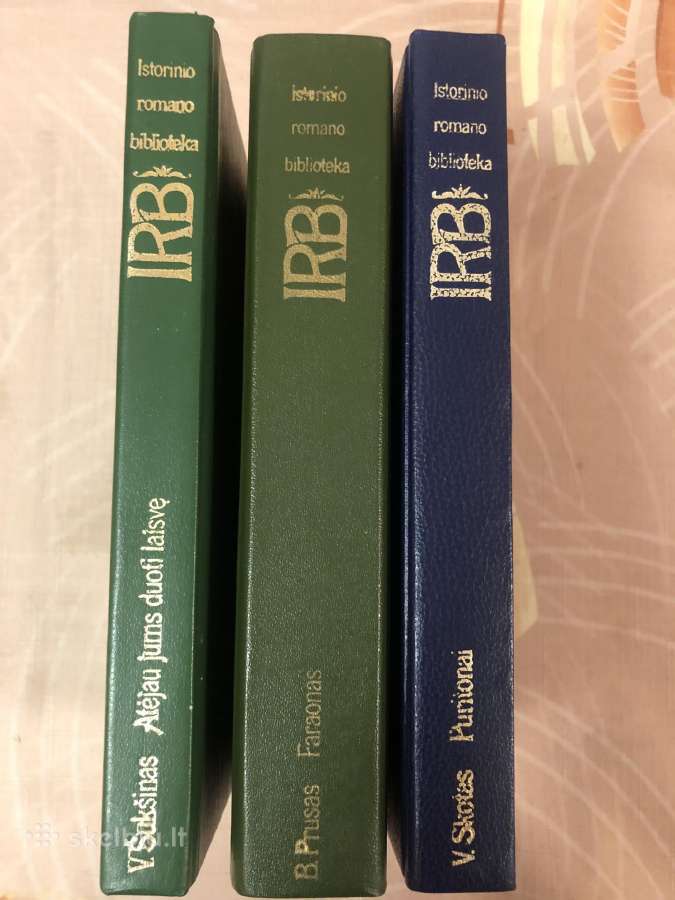 Istorinio romano bibliotekos knygų rinkinys 3vnt - nuotraukos Nr. 2