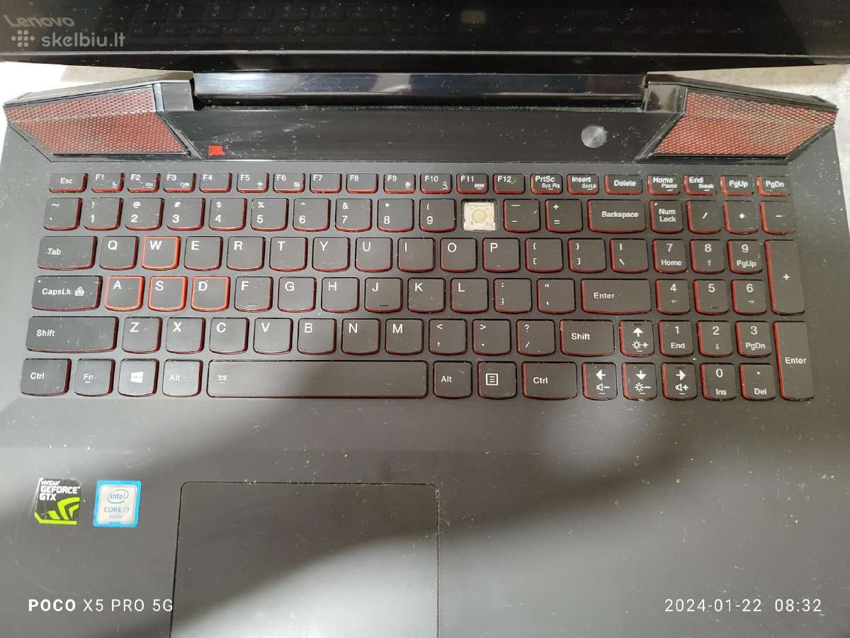 Lenovo ideapad y700 dalimis - nuotraukos Nr. 2