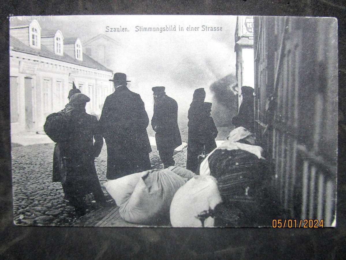 Lietuva 1915 m. Šiauliai, atvirutė