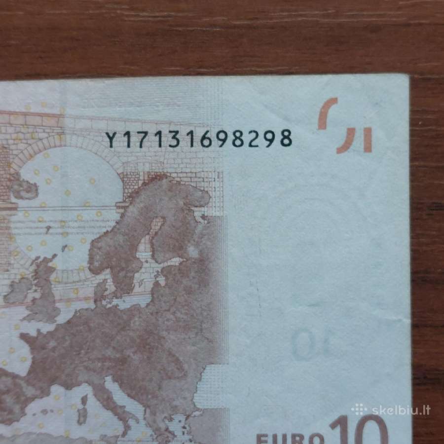 10 Euro 2002 ,X Prefix - Germany ,Vokietija . - nuotraukos Nr. 16