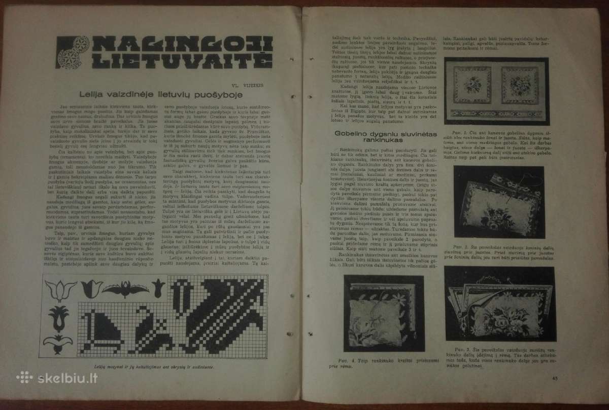 Liepsnos kolekcinis Lietuvos mergaičių laikraštis - nuotraukos Nr. 4