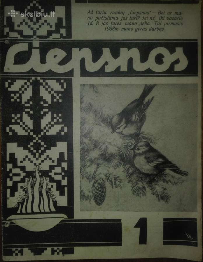 Liepsnos kolekcinis Lietuvos mergaičių laikraštis - nuotraukos Nr. 5