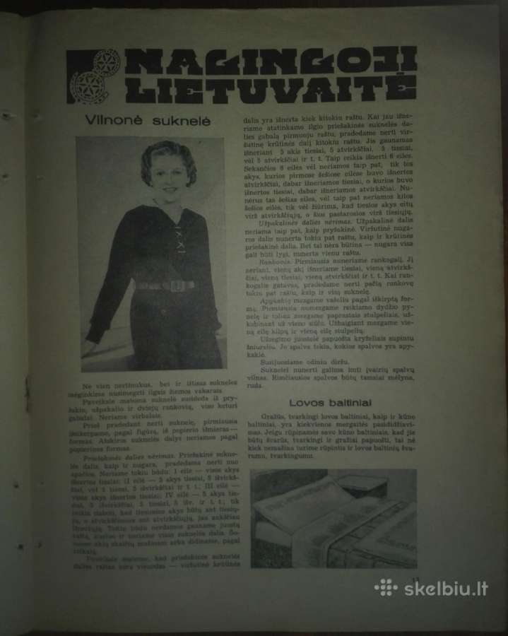 Liepsnos kolekcinis Lietuvos mergaičių laikraštis - nuotraukos Nr. 6