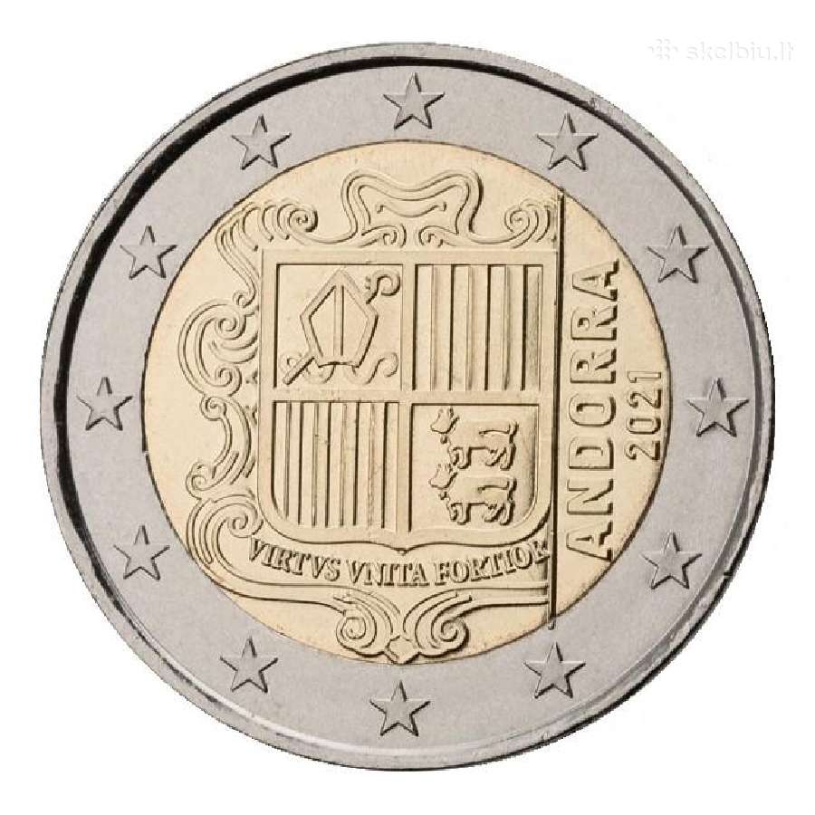 Andoros proginės ir apyvartinės monetos - nuotraukos Nr. 24
