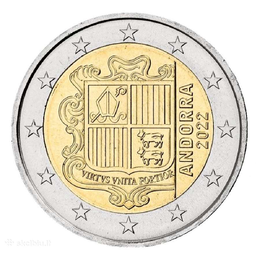Andoros proginės ir apyvartinės monetos - nuotraukos Nr. 25