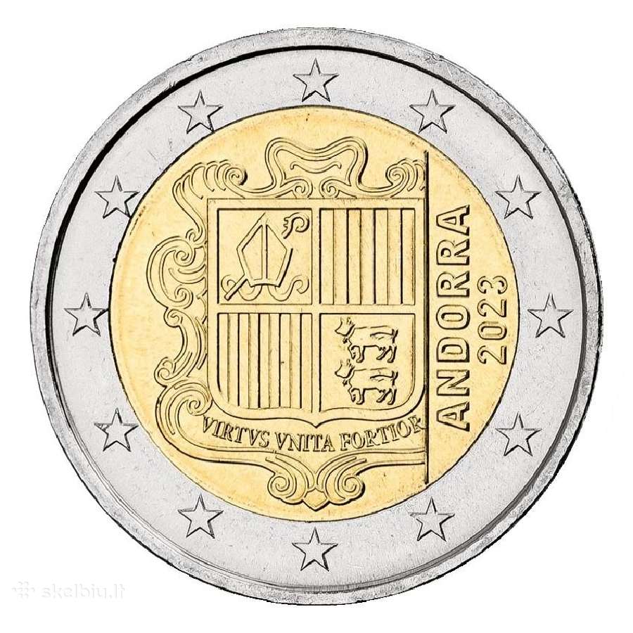 Andoros proginės ir apyvartinės monetos - nuotraukos Nr. 26