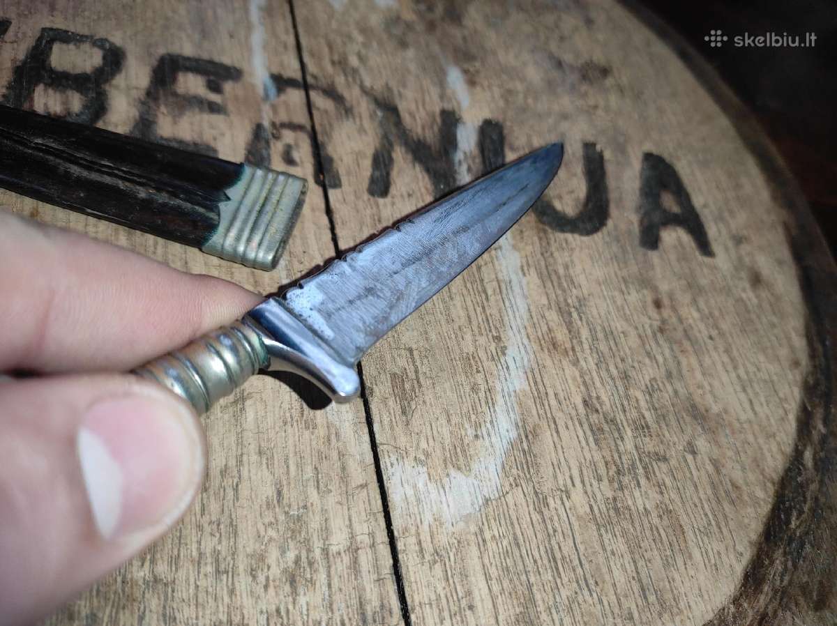 Seni vokiški medžiokliniai peiliai - nuotraukos Nr. 4