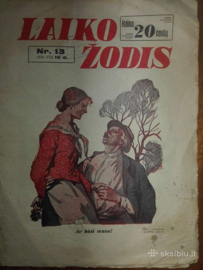 Laiko Žodis kolekcinis iliustruotas laikraštis