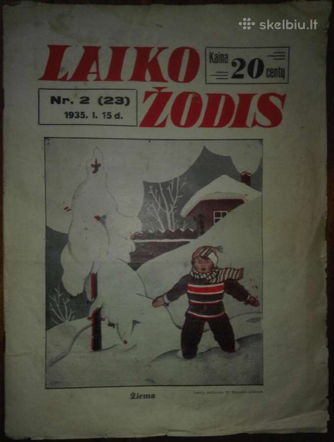 Laiko Žodis kolekcinis iliustruotas laikraštis - nuotraukos Nr. 6