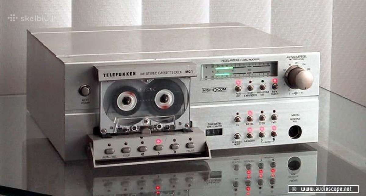 Denon Drs-810,luxman, Technics, Telefunken Mc-1. - nuotraukos Nr. 4