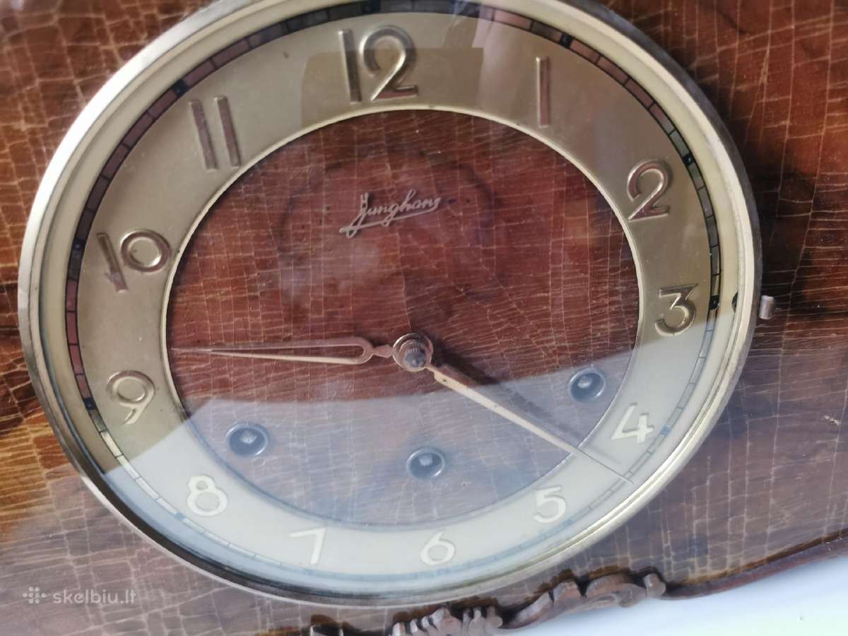 Artdeco židininis laikrodis- Junghans - nuotraukos Nr. 6