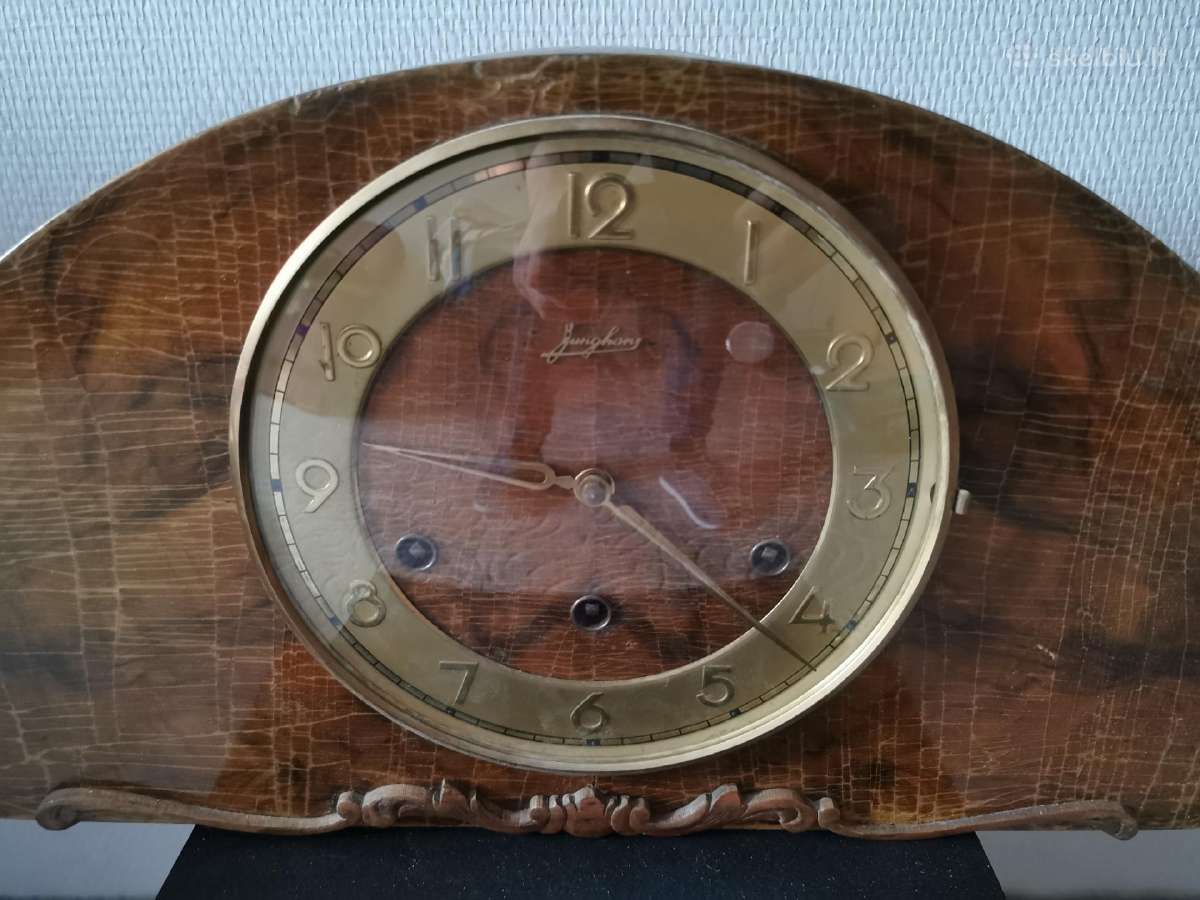 Artdeco židininis laikrodis- Junghans - nuotraukos Nr. 10