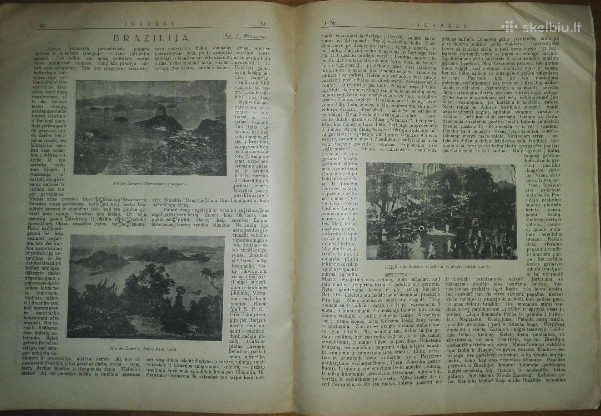 Inkaras 1928 m. kolekcinis jūrų žurnalas - nuotraukos Nr. 4