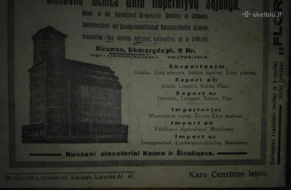 Inkaras 1928 m. kolekcinis jūrų žurnalas - nuotraukos Nr. 5