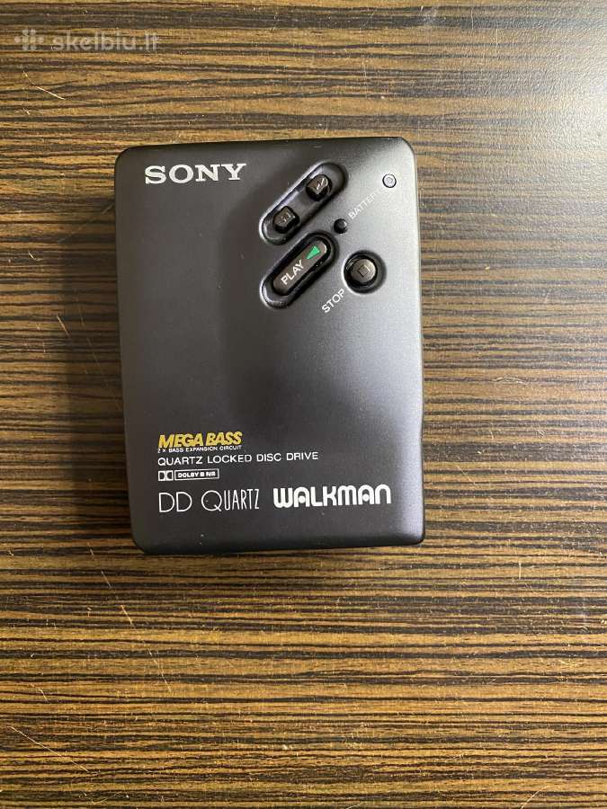 Sony wm-dd33 walkman kasetinis grotuvas ausinukas