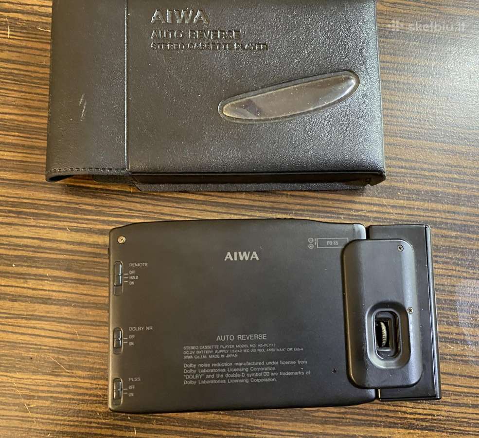 Aiwa hs-pl777 kasetinis grotuvas ausinukas - nuotraukos Nr. 2