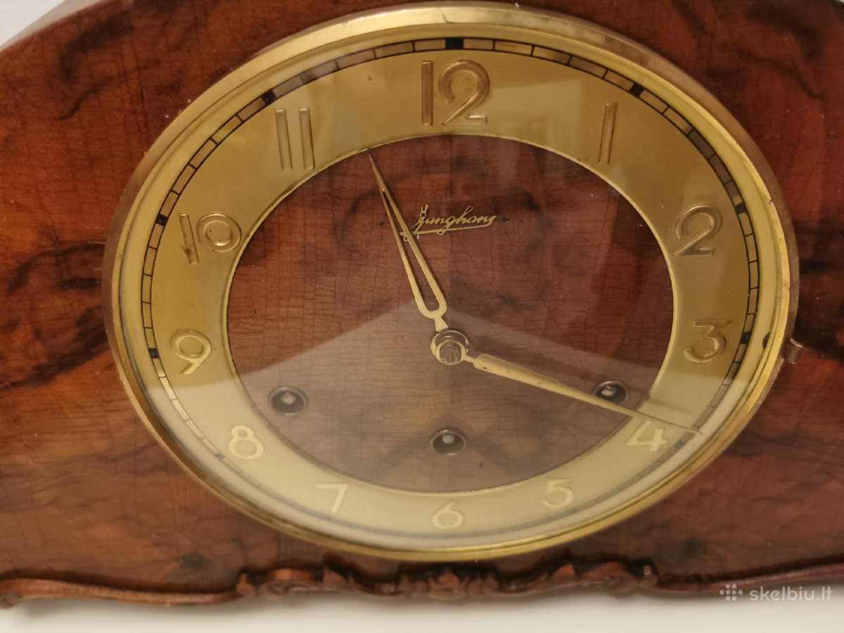 Artdeco židininis laikrodis- Junghans - nuotraukos Nr. 5