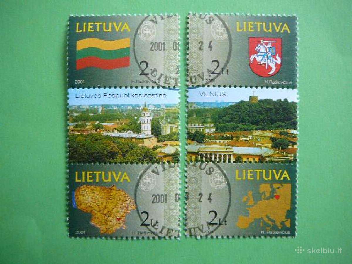 Lietuva 2001 Tukstantmetis antsp. lit762/5az