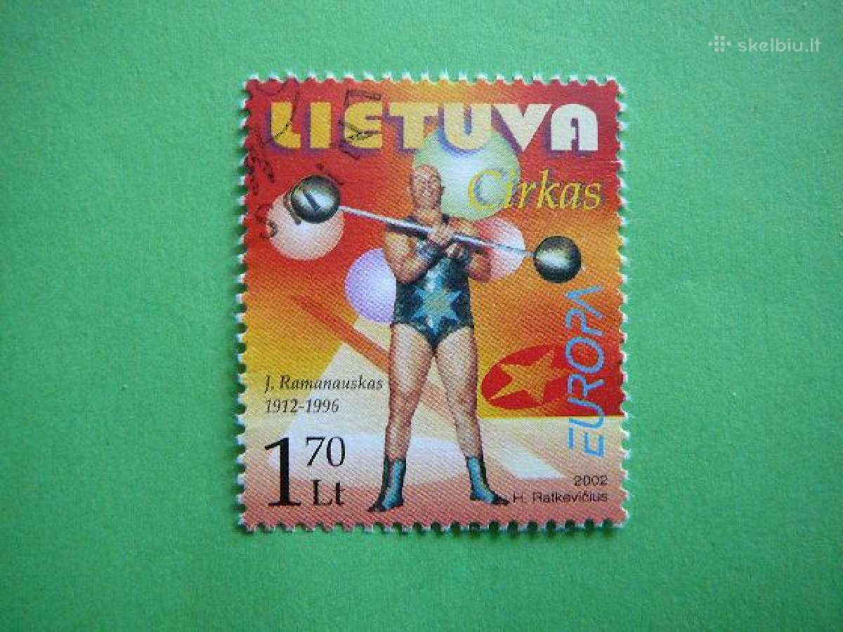 Lietuva 2002 Europa antsp. lit792a