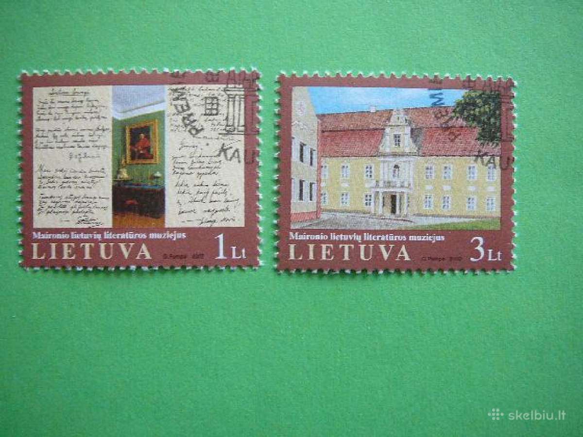 Lietuva 2002 Muziejus antsp. lit801/2a