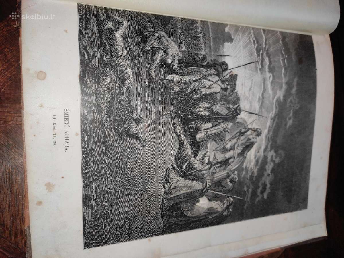 Sena litografijų knyga tarpukario - nuotraukos Nr. 4