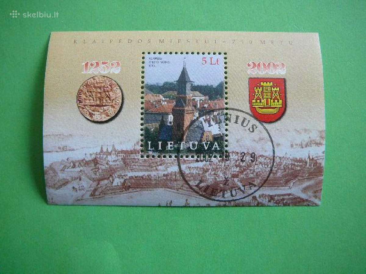 Lietuva 2002 Klaipeda antsp. lit800a