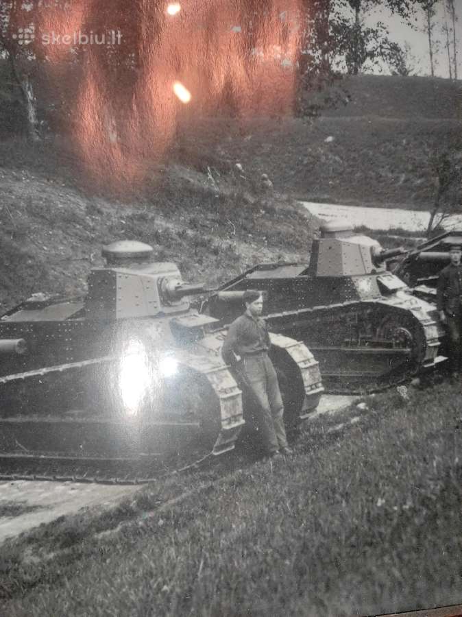Tarpukario Lietuvos tankų nuotraukų reprodukcijos - nuotraukos Nr. 3