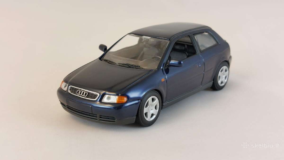 1/43 modeliukai Audi A3 Mk1 8l 1996-2000